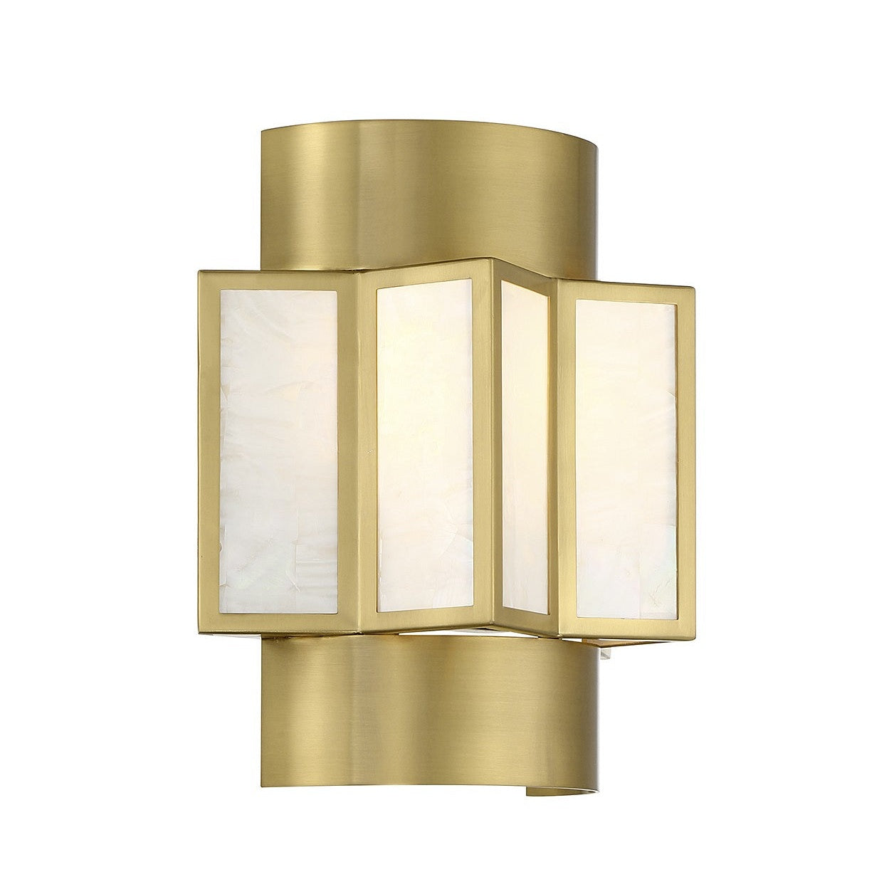 Savoy House - 9-3164-2-322 - Two Light Wall Sconce - Gideon - Warm Brass