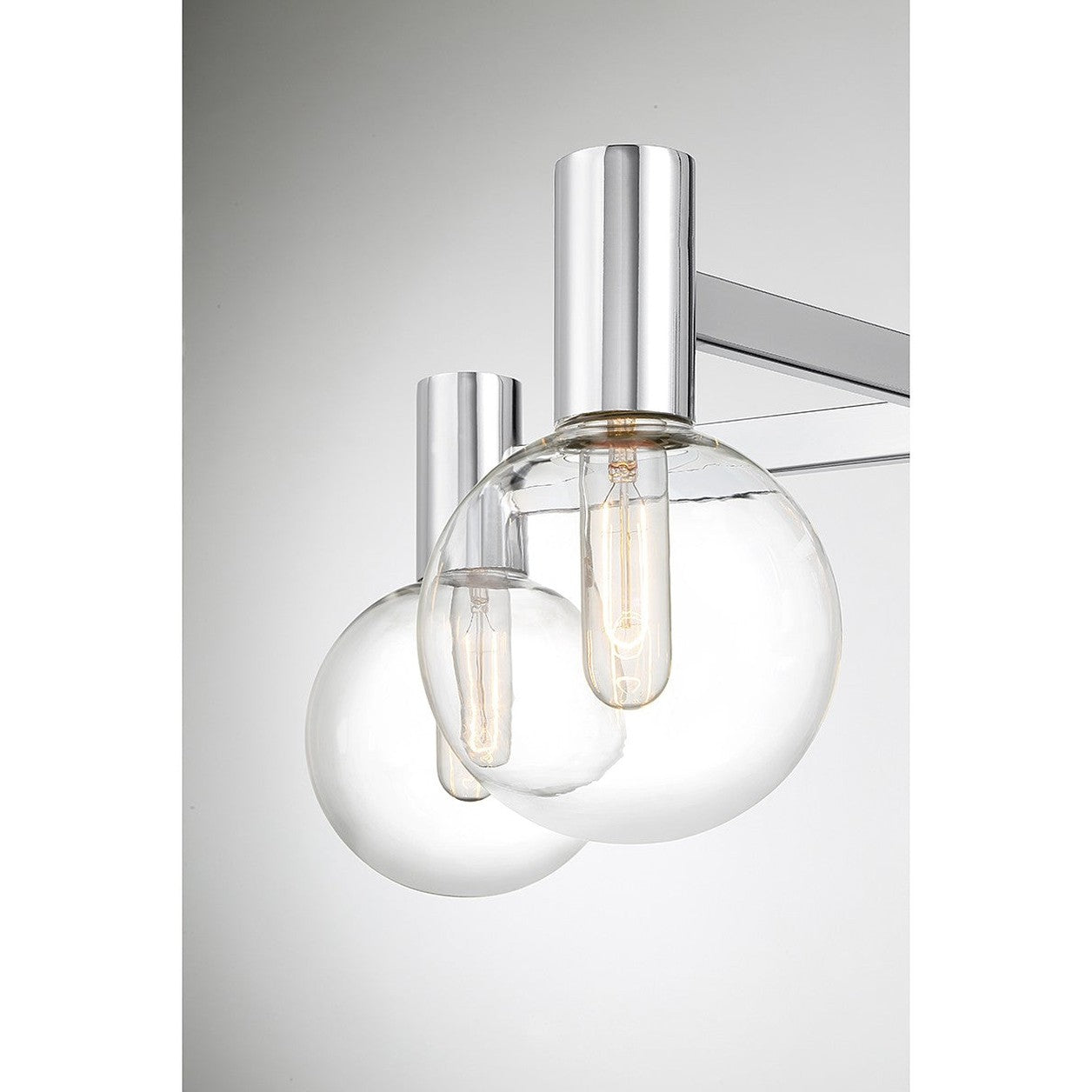 Savoy House - 1-3073-5-11 - Five Light Chandelier - Wright - Chrome