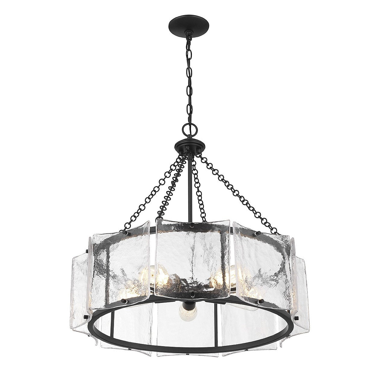 Savoy House - 1-8200-5-89 - Five Light Pendant - Genry - Matte Black