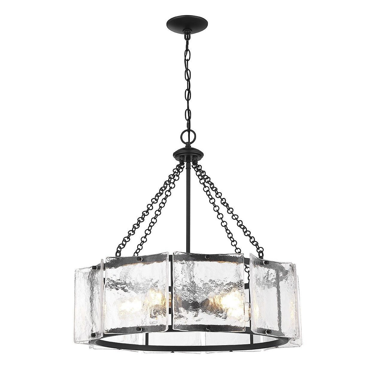 Savoy House - 1-8200-5-89 - Five Light Pendant - Genry - Matte Black