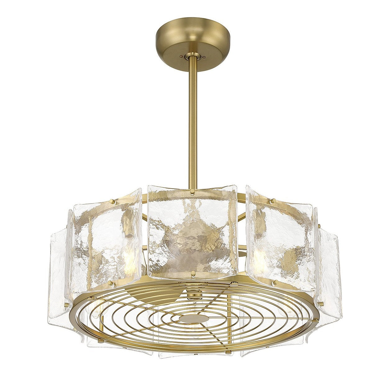 Savoy House - 27-FD-8201-322 - LED Fan D'Lier - Genry - Warm Brass