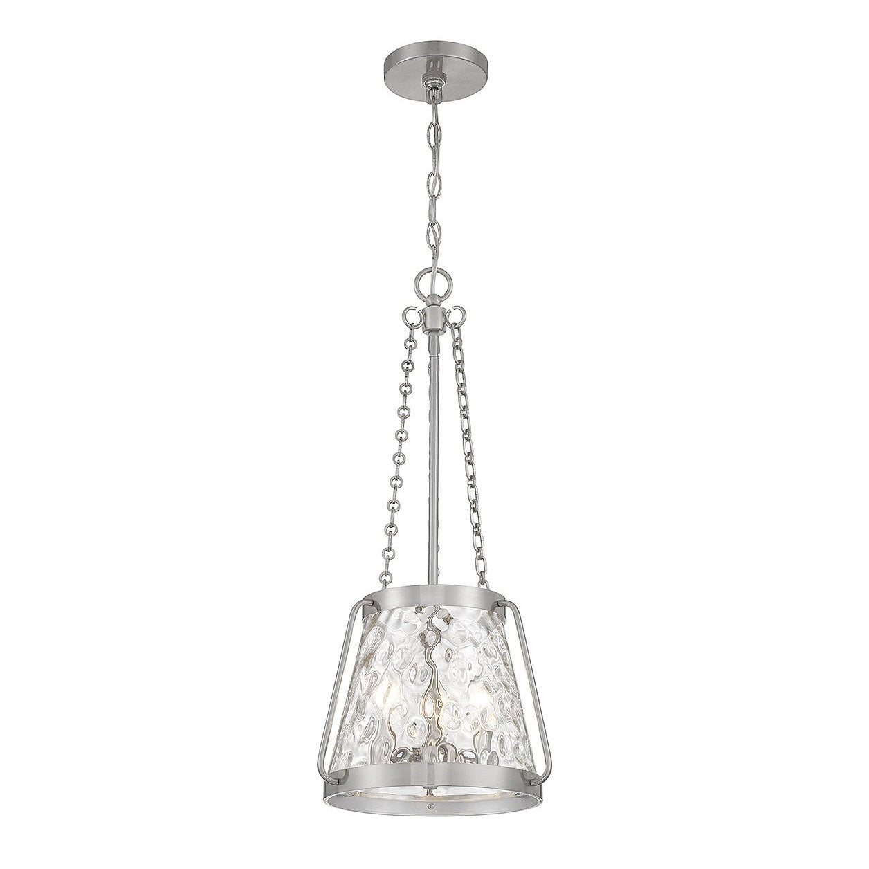 Savoy House - 7-1803-3-SN - Three Light Pendant - Crawford - Satin Nickel