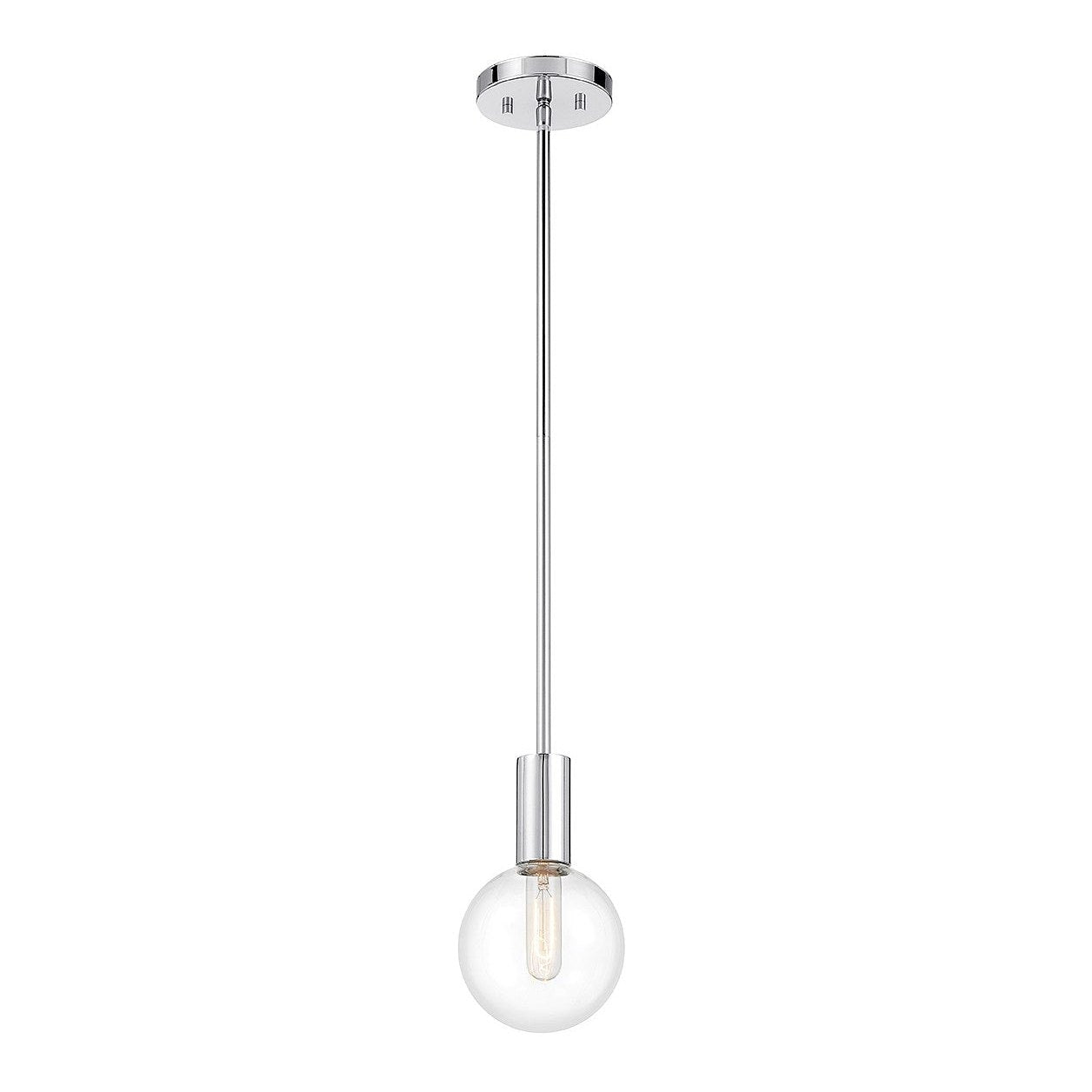 Savoy House - 7-3075-1-11 - One Light Mini Pendant - Wright - Chrome