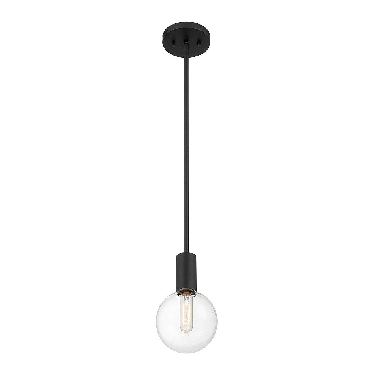 Savoy House - 7-3075-1-89 - One Light Mini Pendant - Wright - Matte Black