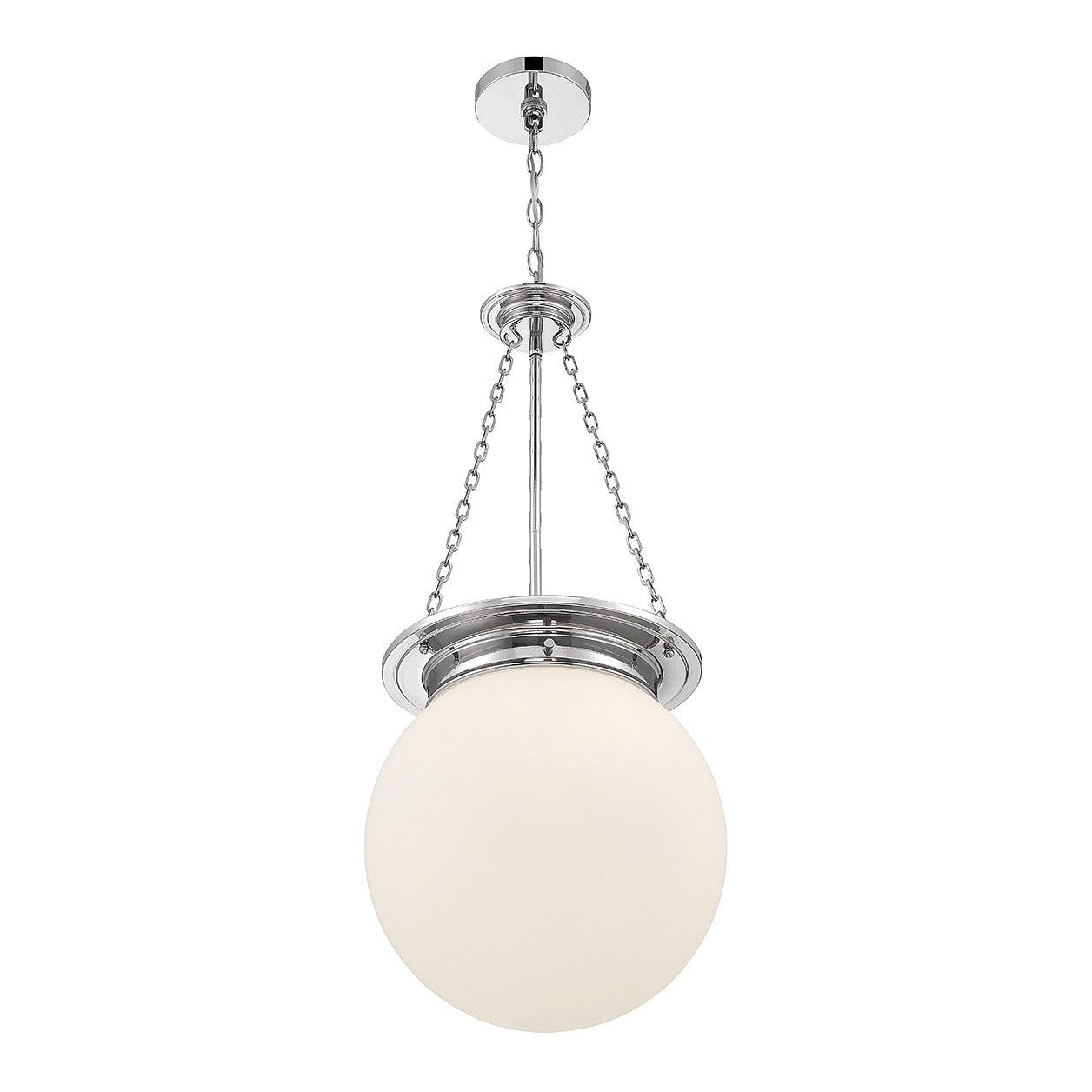 Savoy House - 7-3901-3-109 - Three Light Pendant - Manor - Polished Nickel