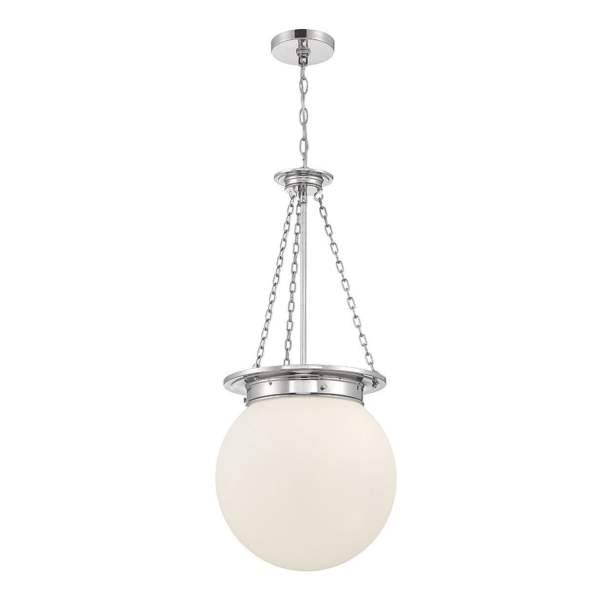 Savoy House - 7-3901-3-109 - Three Light Pendant - Manor - Polished Nickel