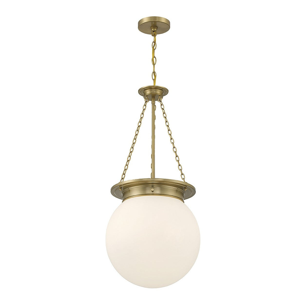 Savoy House - 7-3901-3-322 - Three Light Pendant - Manor - Warm Brass