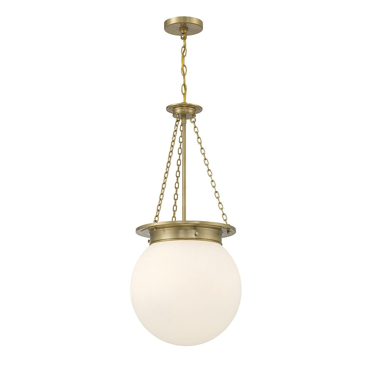 Savoy House - 7-3901-3-322 - Three Light Pendant - Manor - Warm Brass
