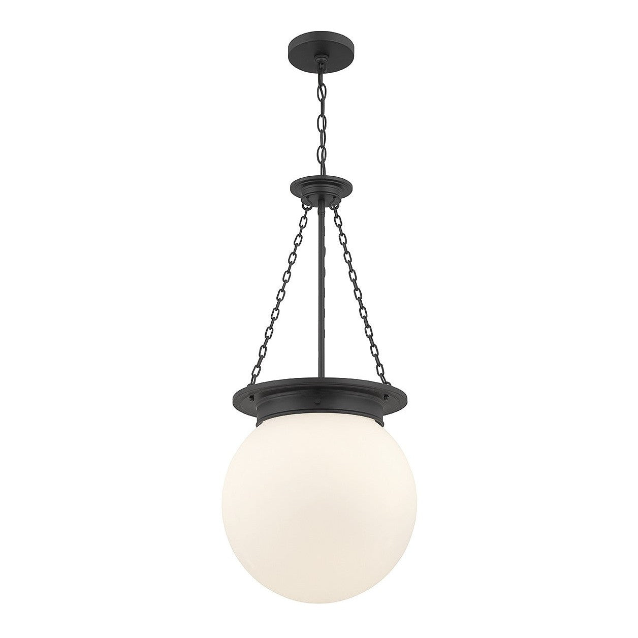 Savoy House - 7-3901-3-89 - Three Light Pendant - Manor - Matte Black