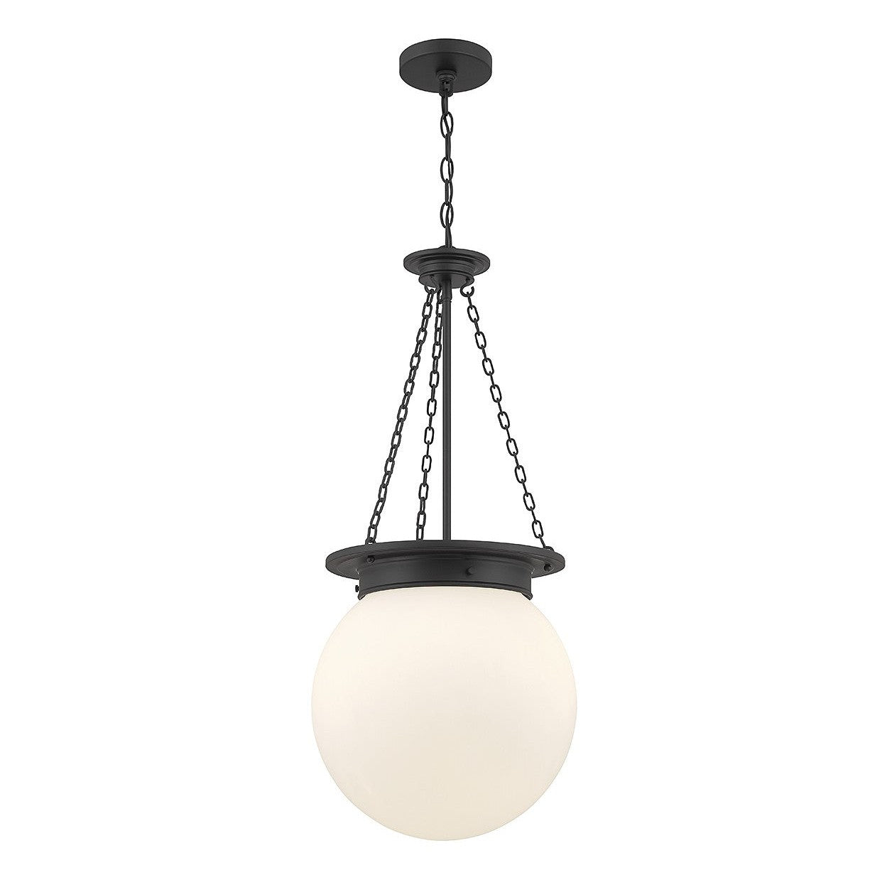 Savoy House - 7-3901-3-89 - Three Light Pendant - Manor - Matte Black
