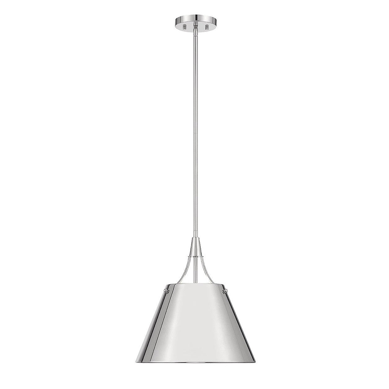 Savoy House - 7-4499-1-109 - One Light Pendant - Willis - Polished Nickel