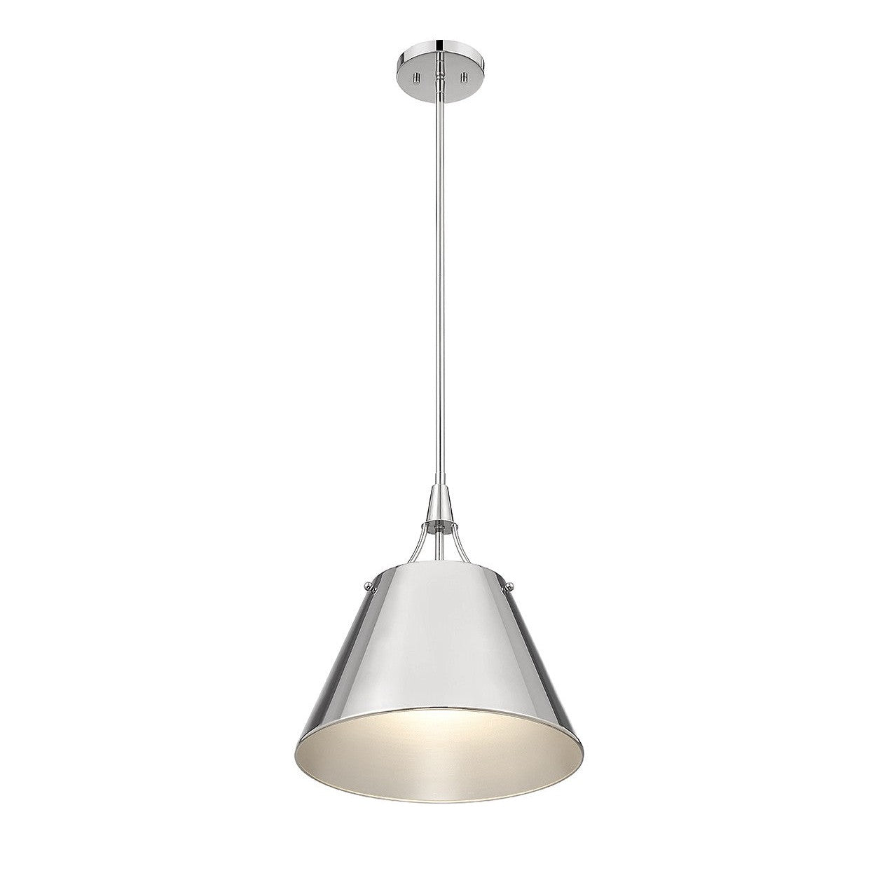Savoy House - 7-4499-1-109 - One Light Pendant - Willis - Polished Nickel