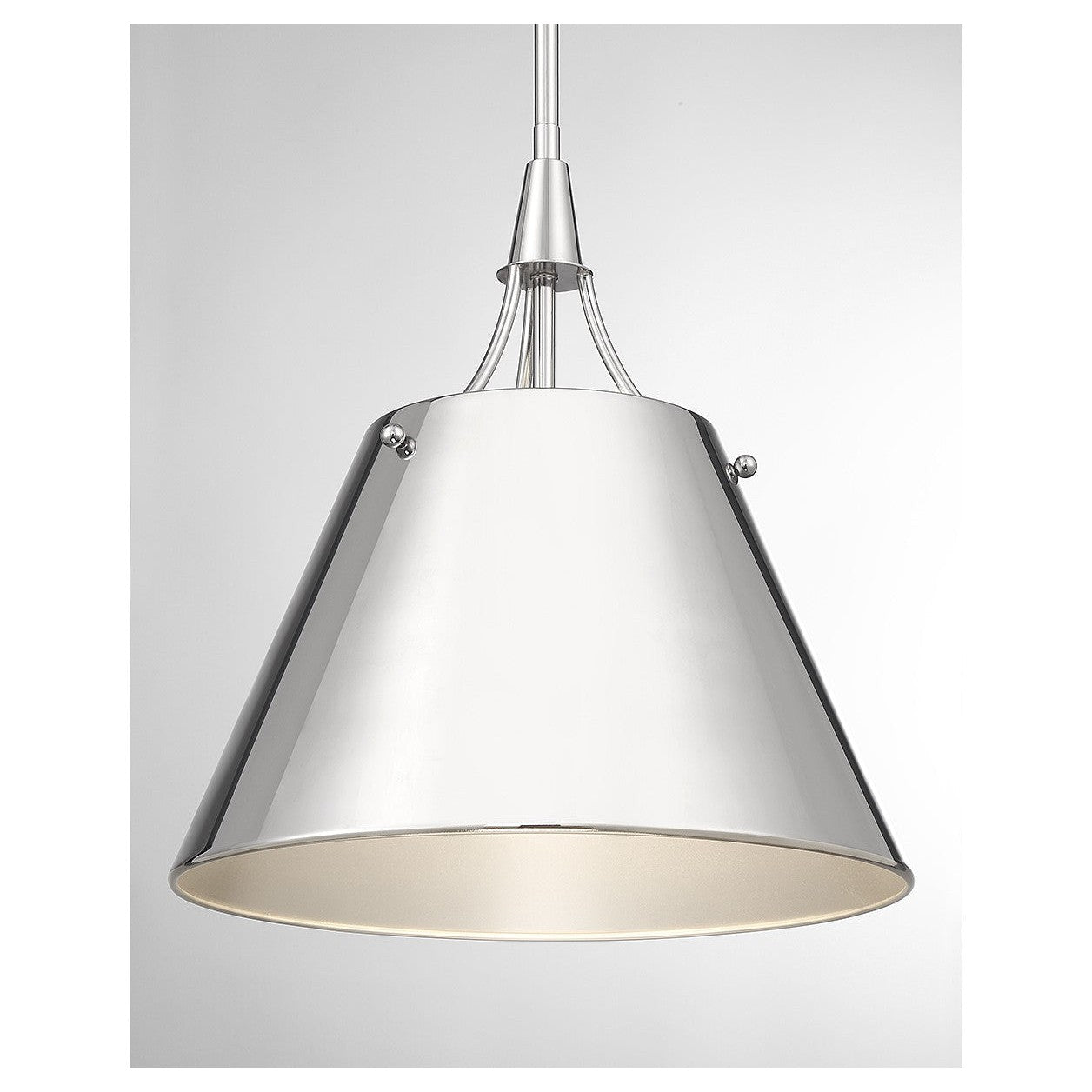Savoy House - 7-4499-1-109 - One Light Pendant - Willis - Polished Nickel