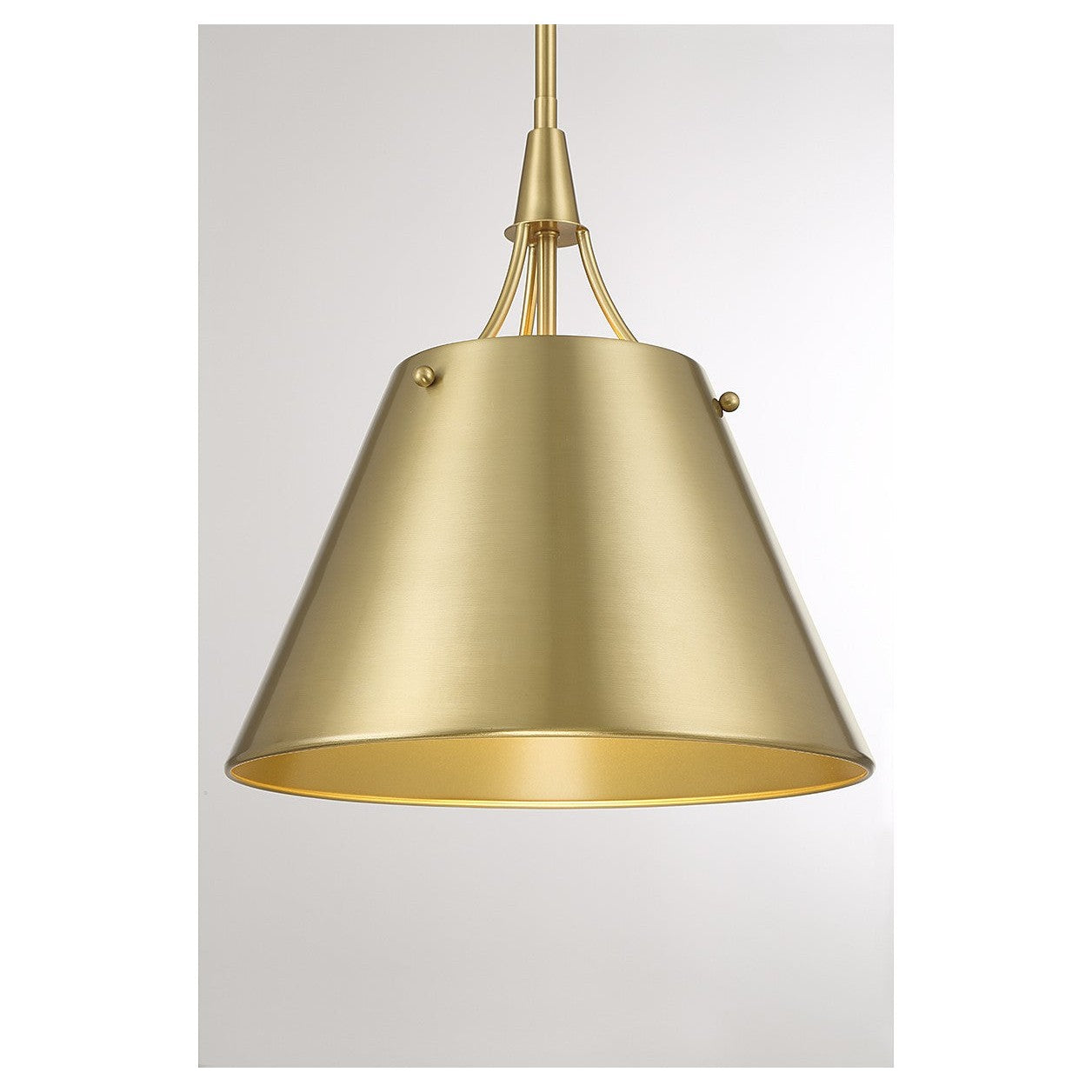 Savoy House - 7-4499-1-322 - One Light Pendant - Willis - Warm Brass