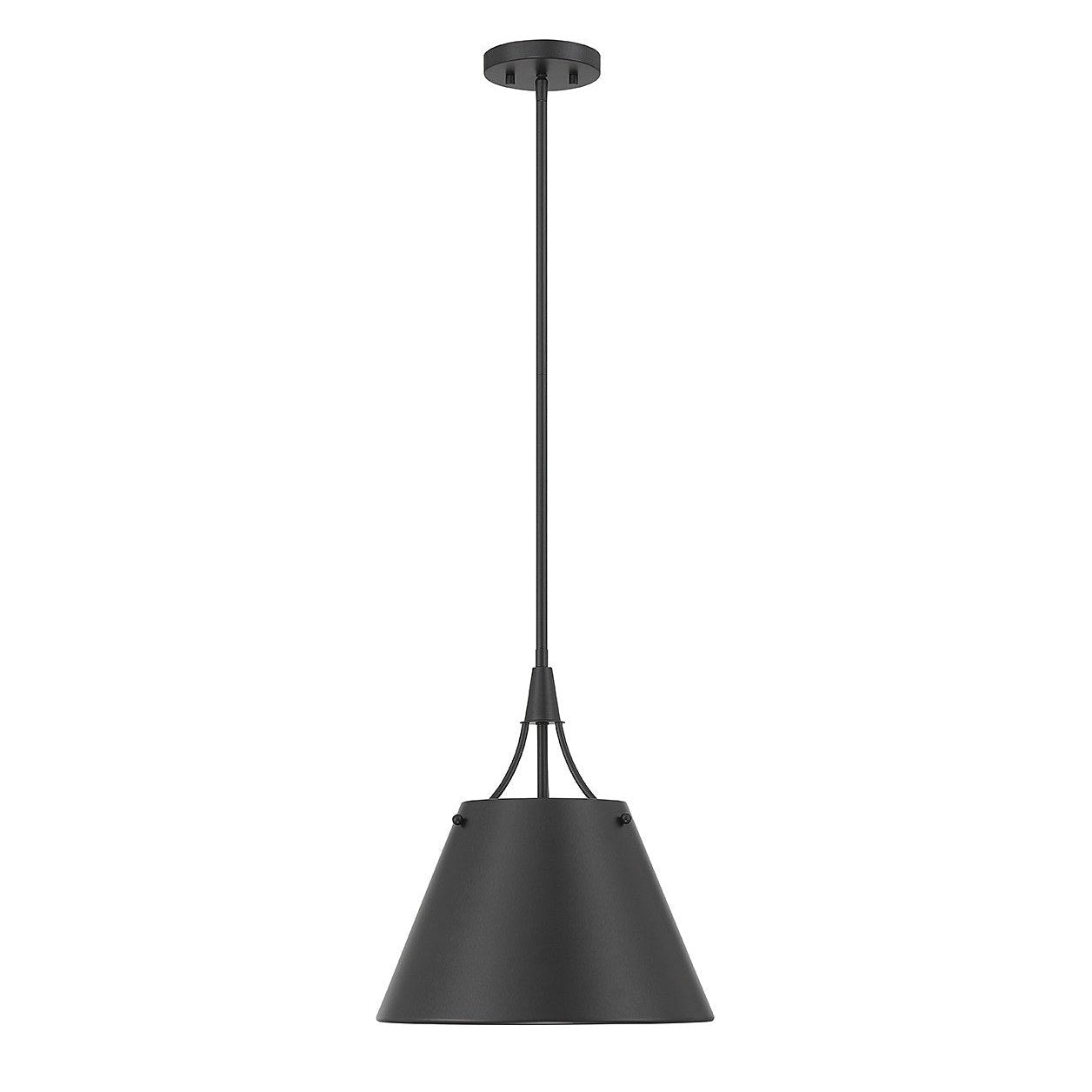 Savoy House - 7-4499-1-89 - One Light Pendant - Willis - Matte Black