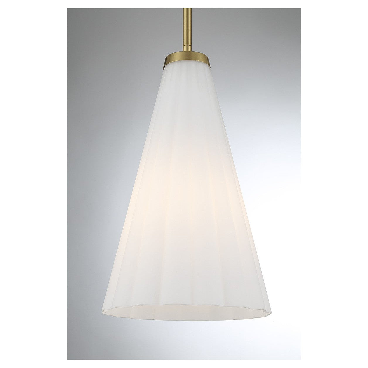 Savoy House - 7-8840-1-322 - One Light Pendant - Bristol - Warm Brass
