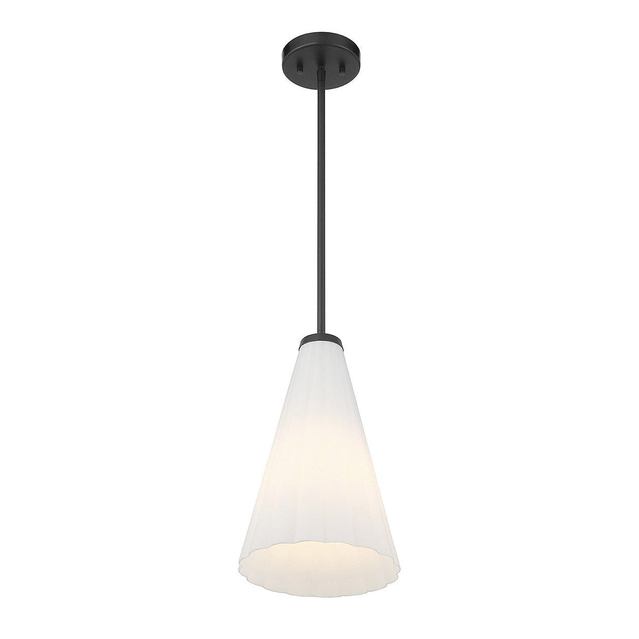 Savoy House - 7-8840-1-89 - One Light Pendant - Bristol - Matte Black