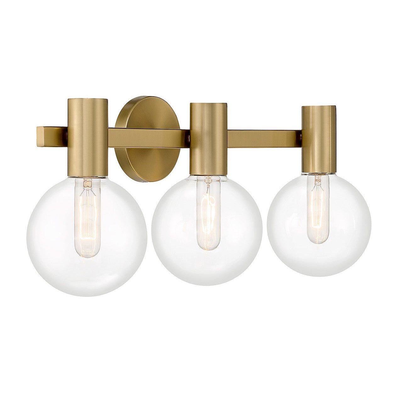 Savoy House - 8-3076-3-322 - Three Light Bathroom Vanity - Wright - Warm Brass