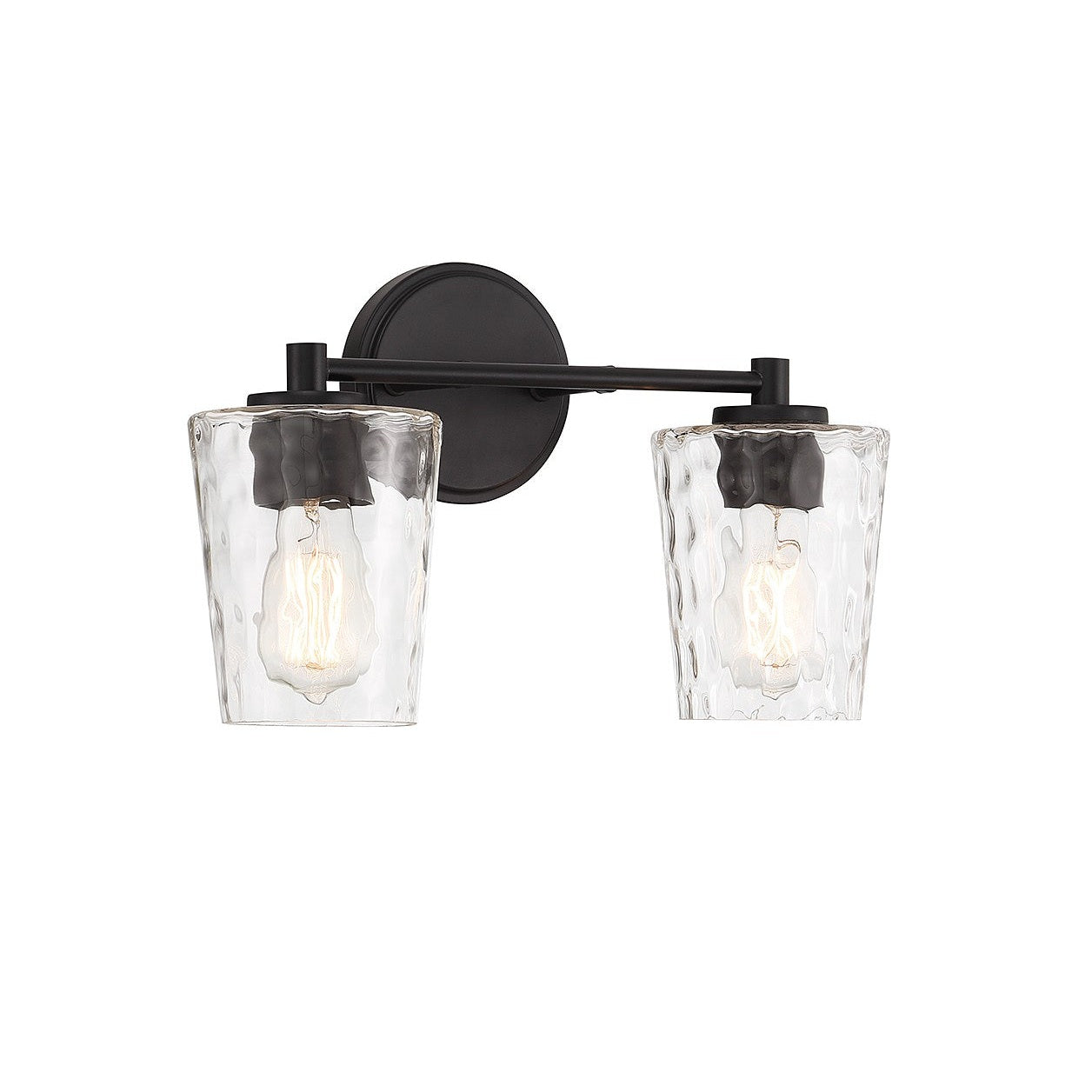 Savoy House - 8-5606-2-BK - Two Light Bathroom Vanity - Ballas - Matte Black