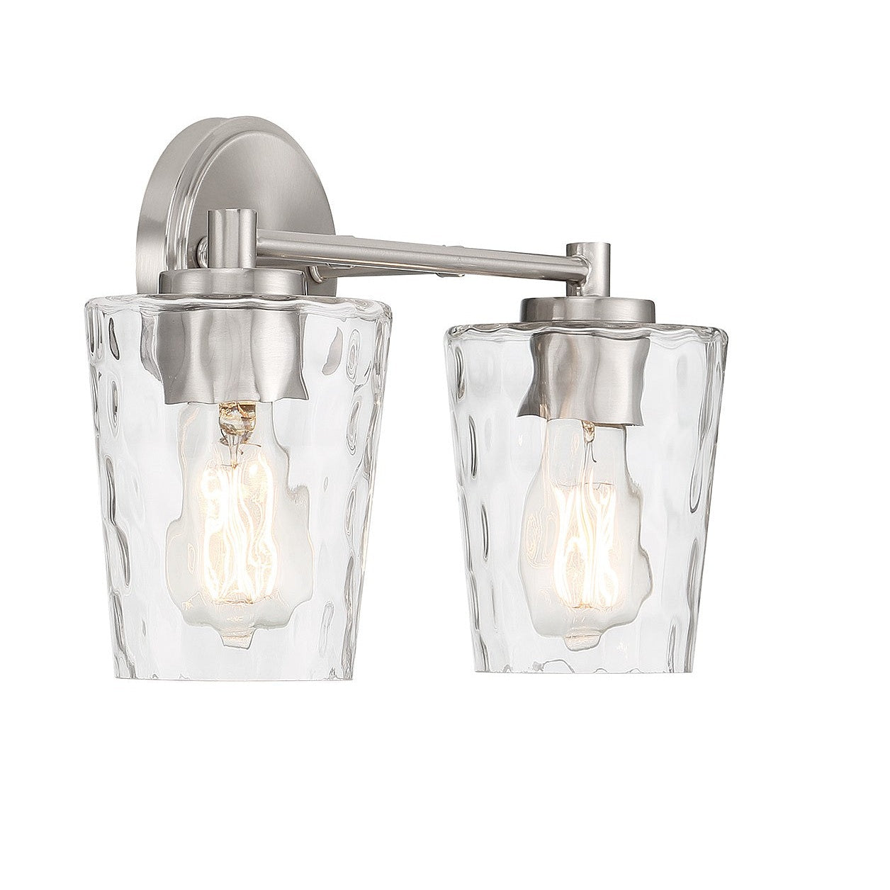 Savoy House - 8-5606-2-SN - Two Light Bathroom Vanity - Ballas - Satin Nickel