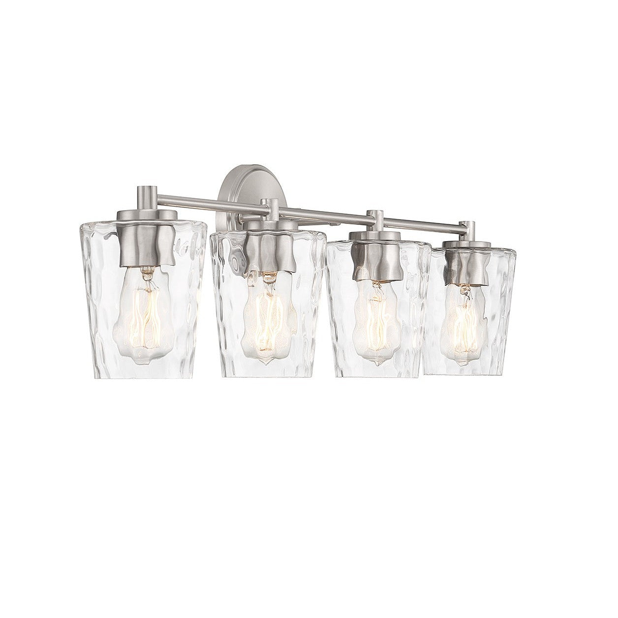 Savoy House - 8-5606-4-SN - Four Light Bathroom Vanity - Ballas - Satin Nickel