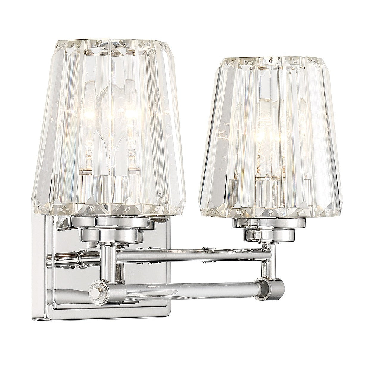 Savoy House - 8-6001-2-109 - Two Light Bathroom Vanity - Garnet - Polished Nickel