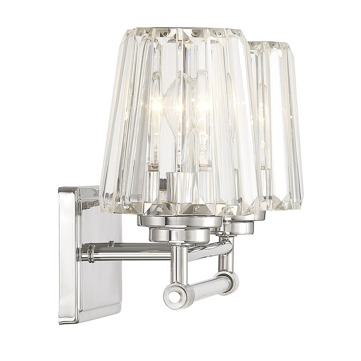 Savoy House - 8-6001-2-109 - Two Light Bathroom Vanity - Garnet - Polished Nickel