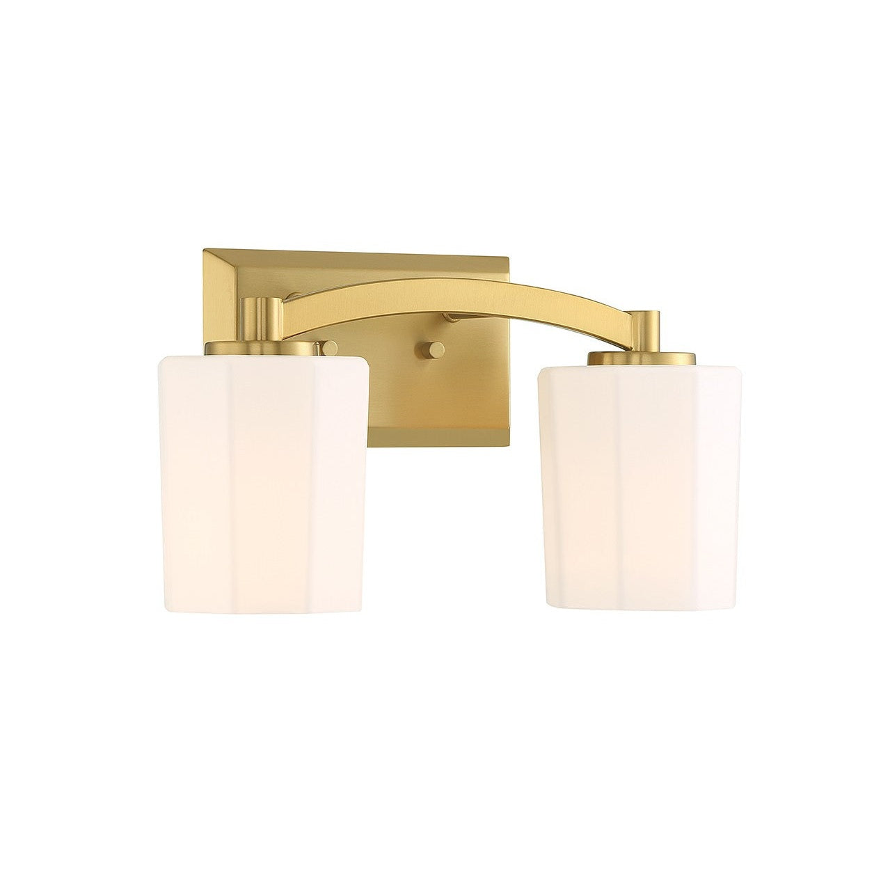 Savoy House - 8-7710-2-322 - Two Light Bathroom Vanity - Whitney - Warm Brass