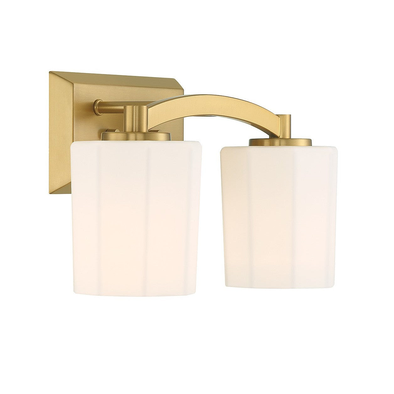 Savoy House - 8-7710-2-322 - Two Light Bathroom Vanity - Whitney - Warm Brass