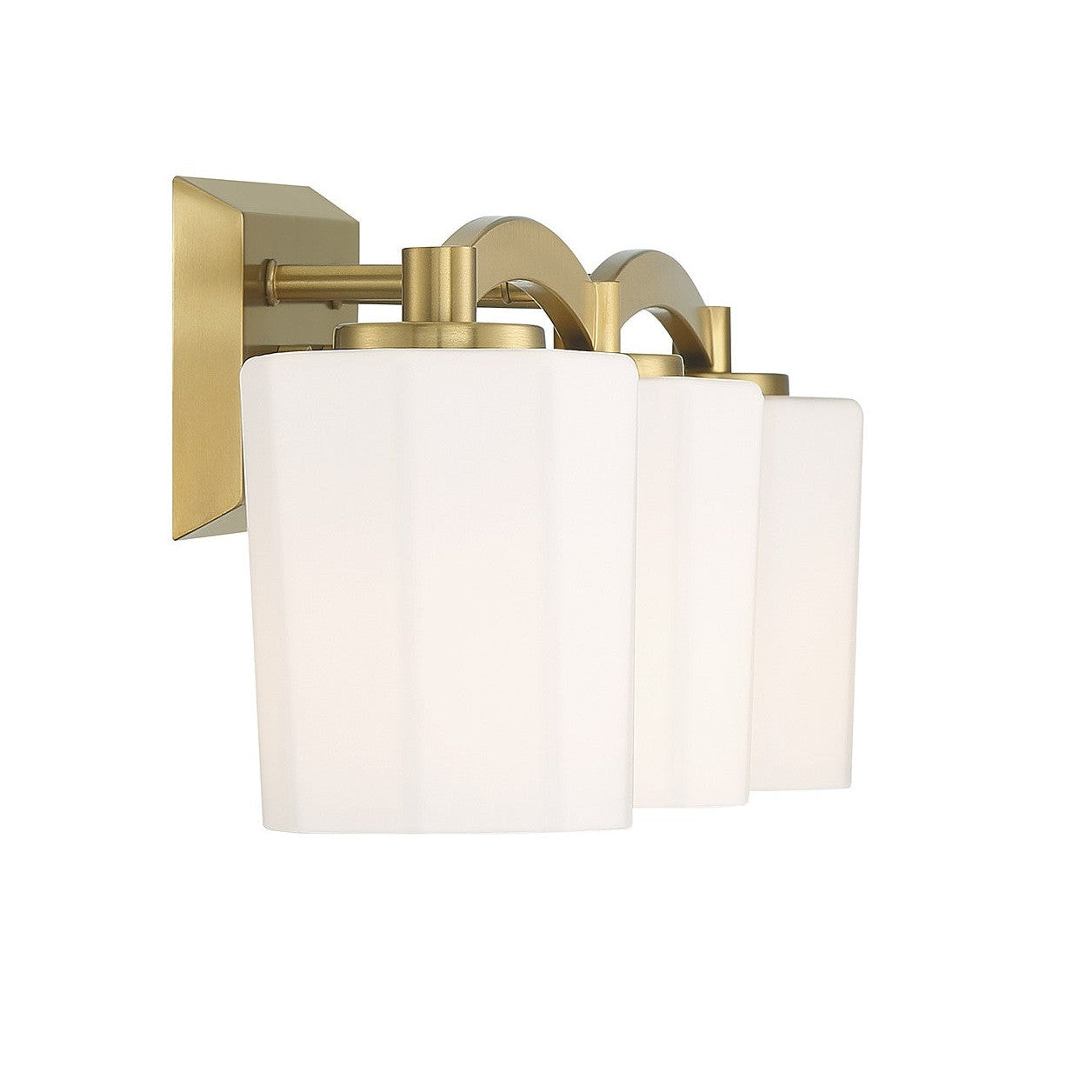 Savoy House - 8-7710-3-322 - Three Light Bathroom Vanity - Whitney - Warm Brass