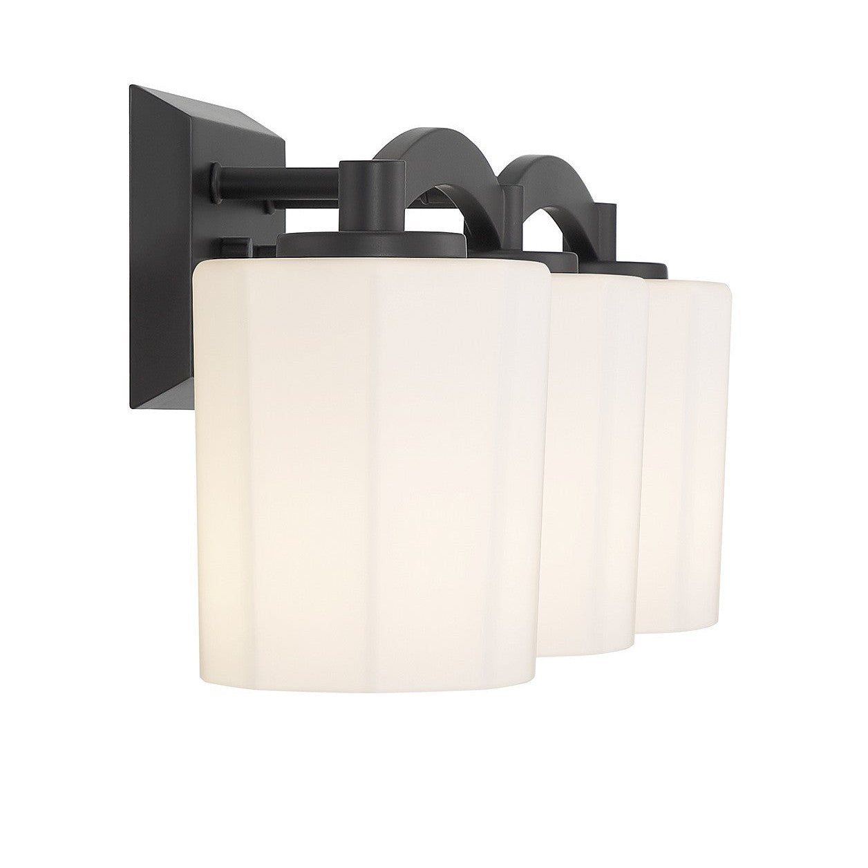 Savoy House - 8-7710-3-BK - Three Light Bathroom Vanity - Whitney - Matte Black