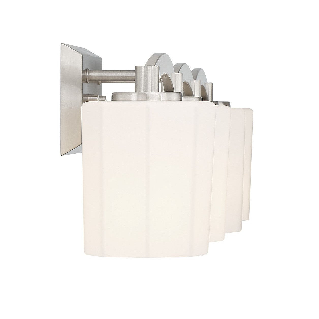 Savoy House - 8-7710-4-SN - Four Light Bathroom Vanity - Whitney - Satin Nickel