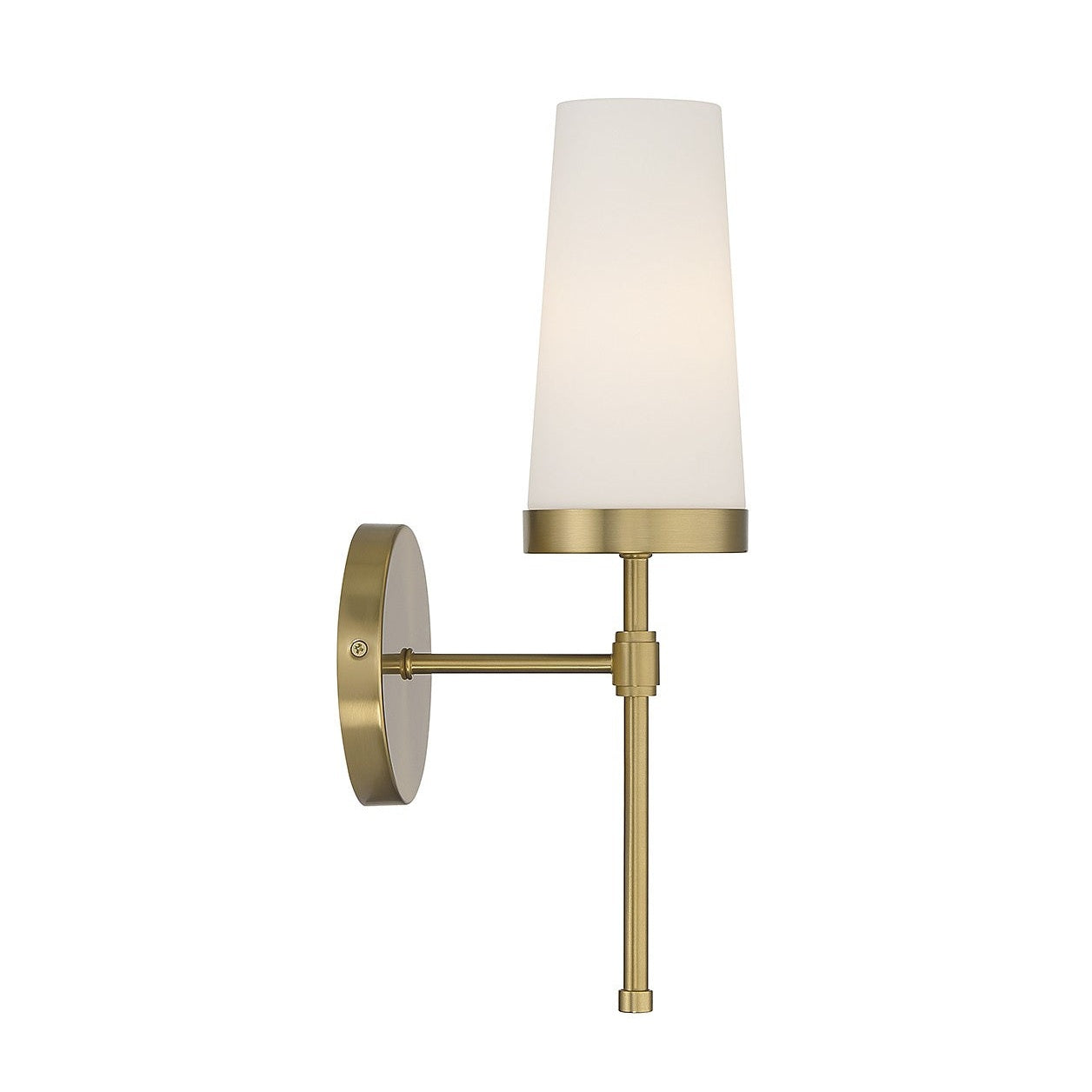 Savoy House - 9-2801-1-322 - One Light Wall Sconce - Haynes - Warm Brass
