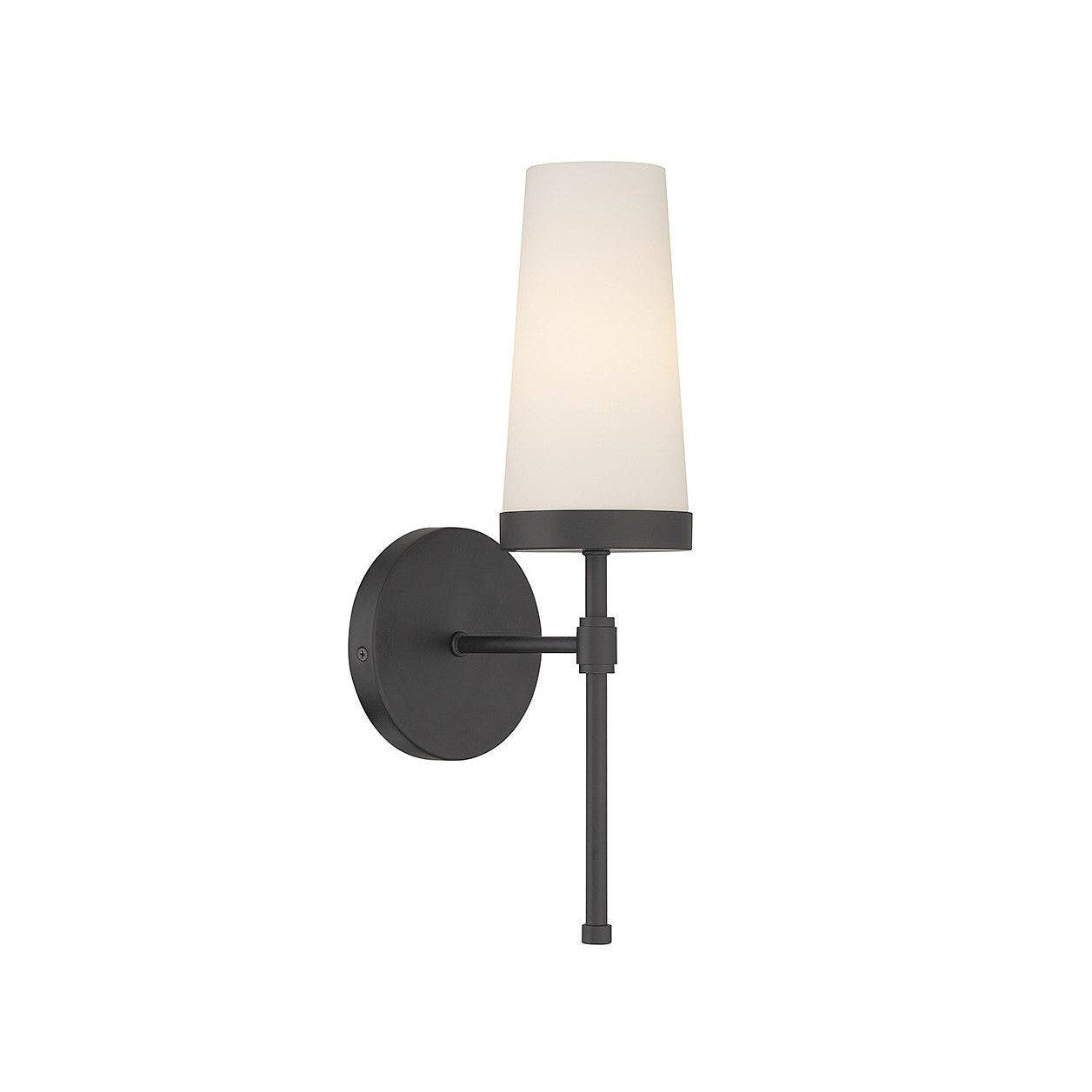 Savoy House - 9-2801-1-89 - One Light Wall Sconce - Haynes - Matte Black
