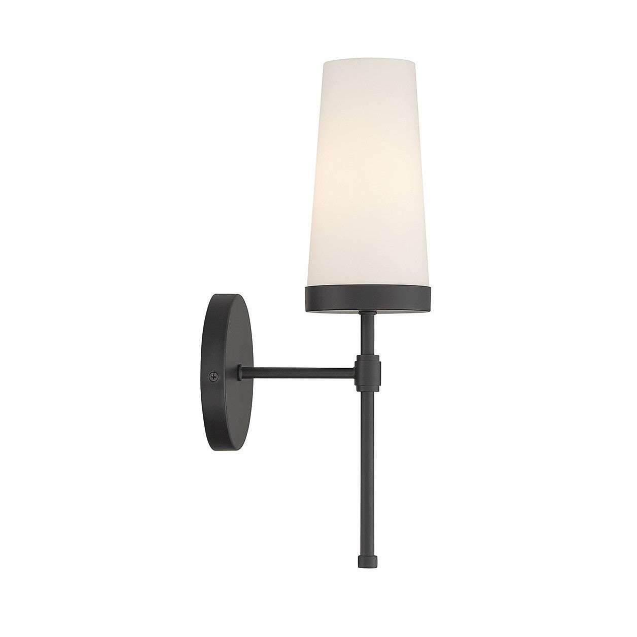 Savoy House - 9-2801-1-89 - One Light Wall Sconce - Haynes - Matte Black