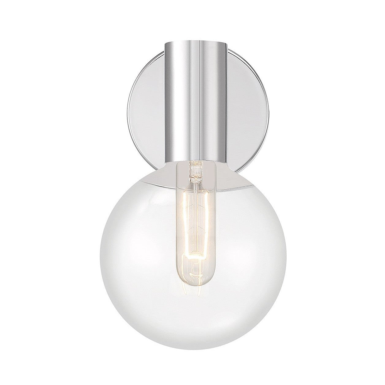 Savoy House - 9-3076-1-11 - One Light Wall Sconce - Wright - Chrome
