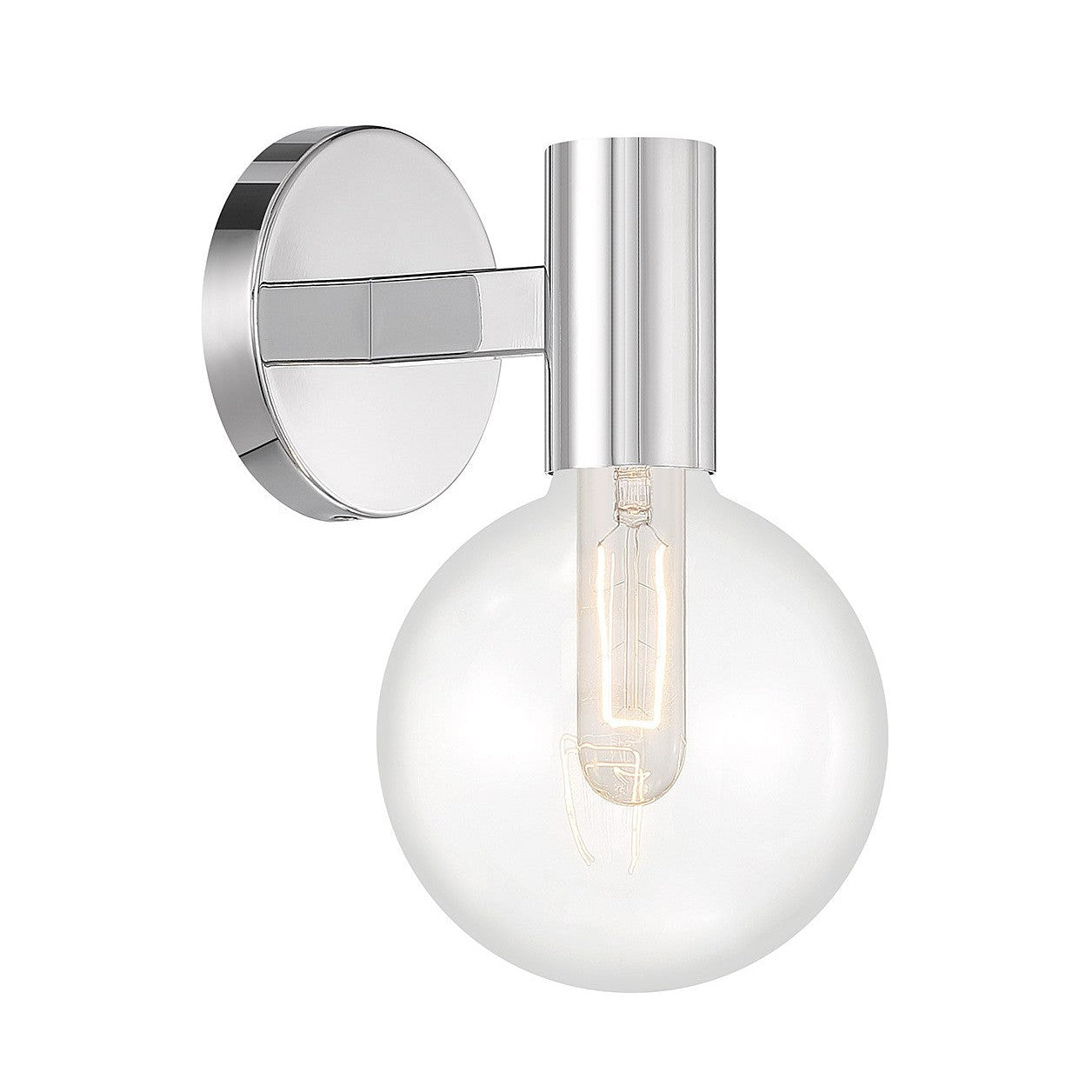 Savoy House - 9-3076-1-11 - One Light Wall Sconce - Wright - Chrome