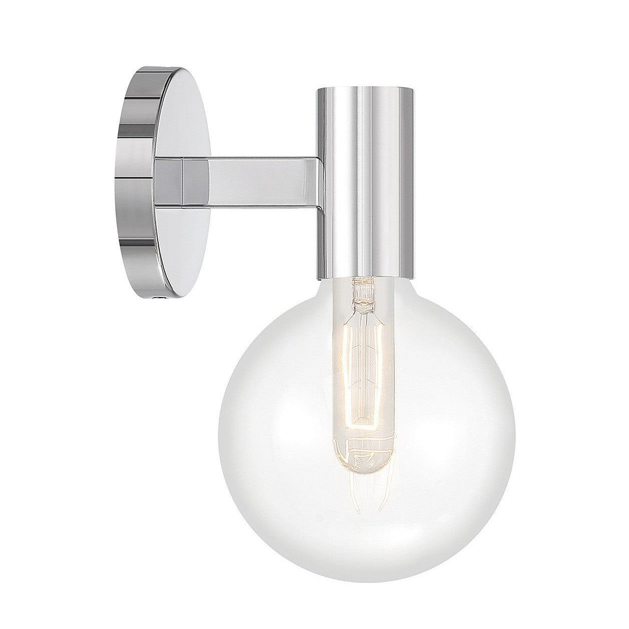 Savoy House - 9-3076-1-11 - One Light Wall Sconce - Wright - Chrome