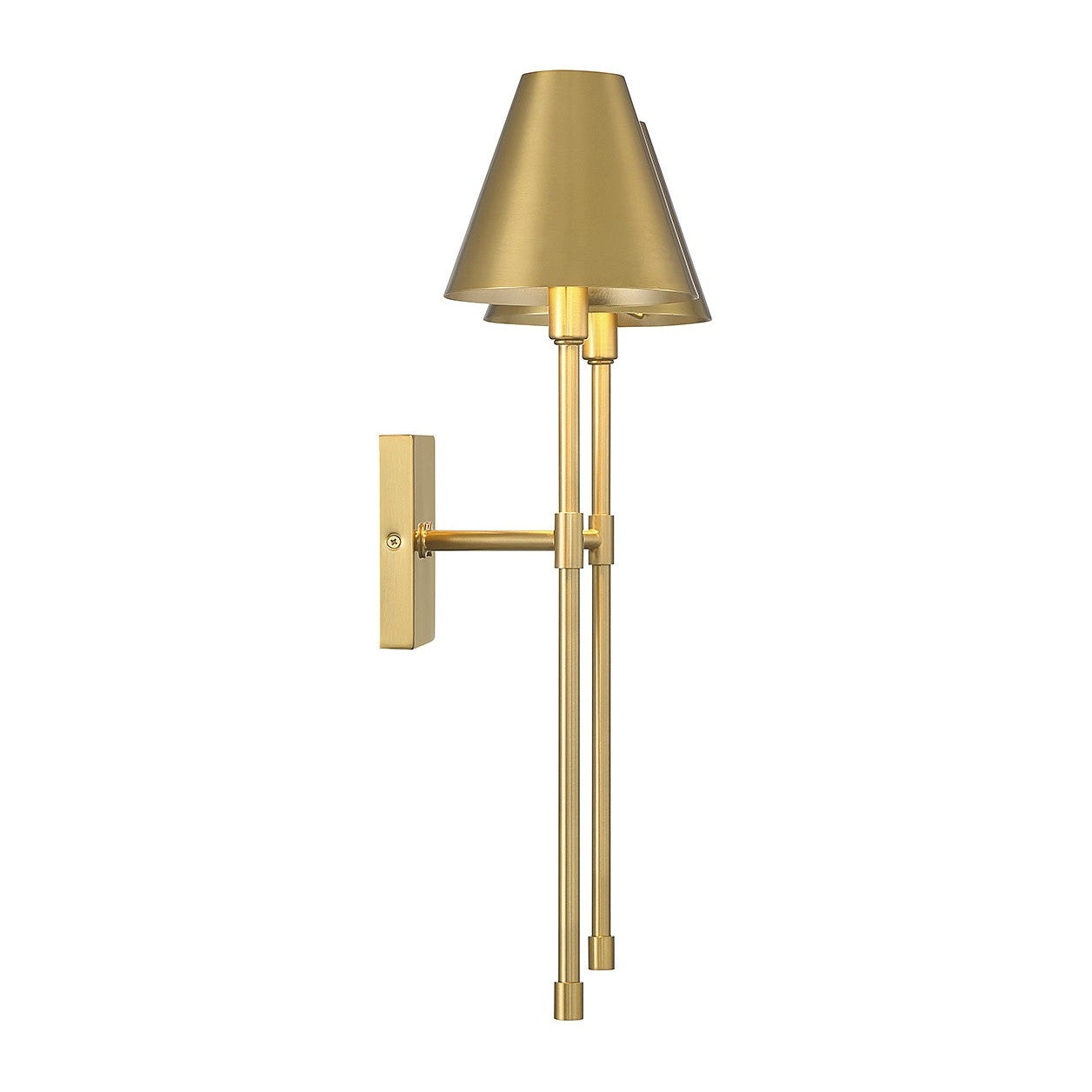 Savoy House - 9-5202-2-322 - Two Light Wall Sconce - Jefferson - Warm Brass