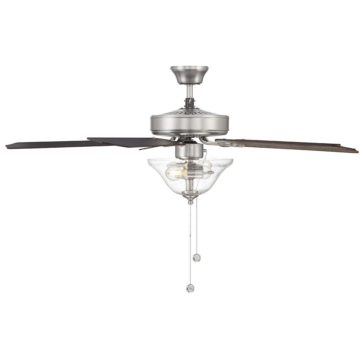 Meridian - M2019BNRV - 52" Ceiling Fan - Brushed Nickel