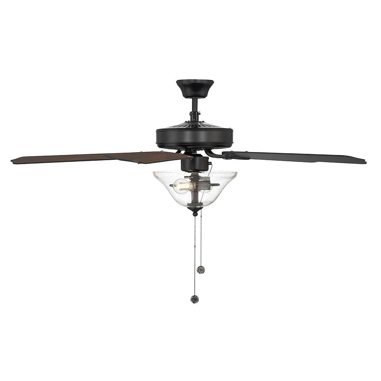 Meridian - M2019MBKRV - 52" Ceiling Fan - Matte Black