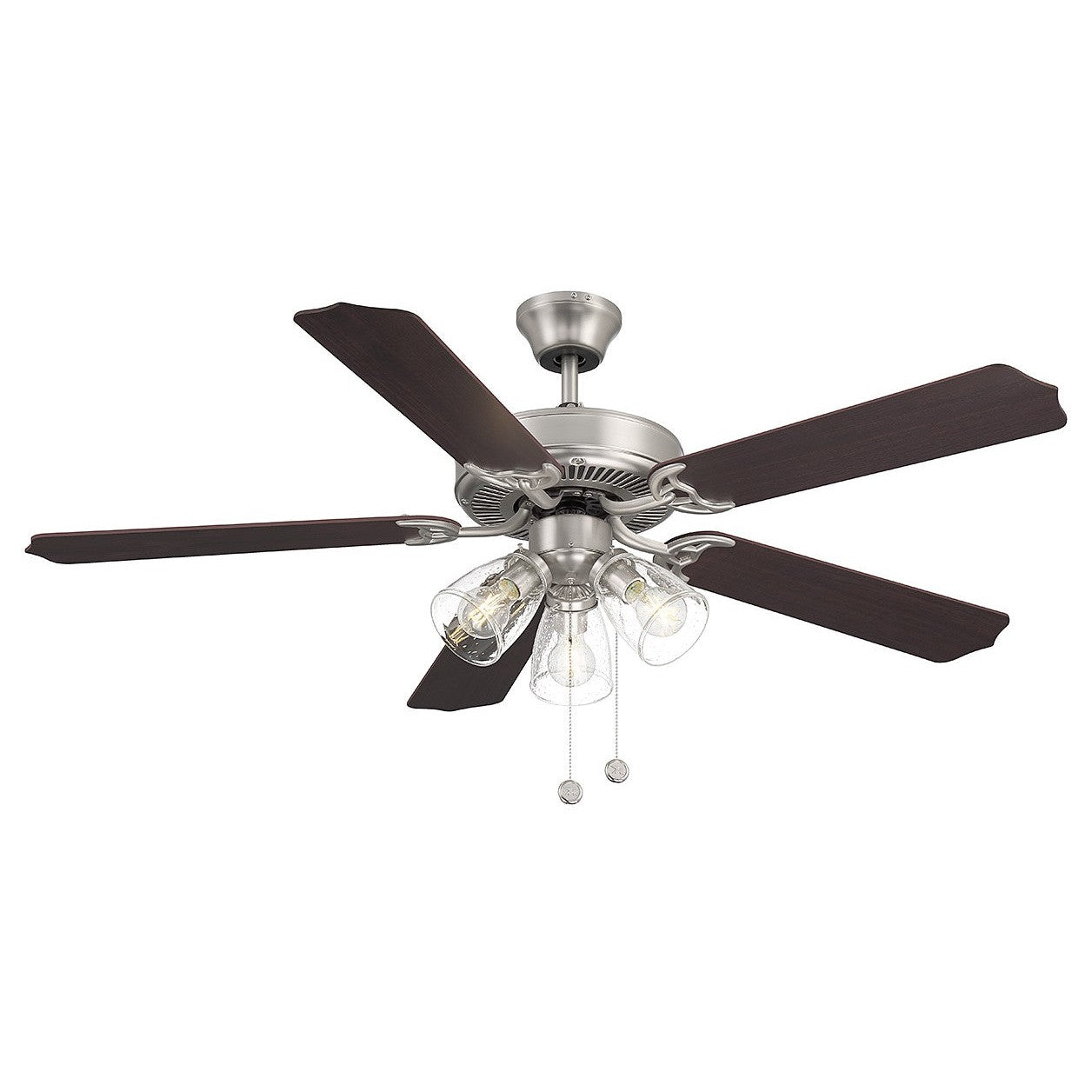 Meridian - M2022BNRV - 52" Ceiling Fan - Brushed Nickel