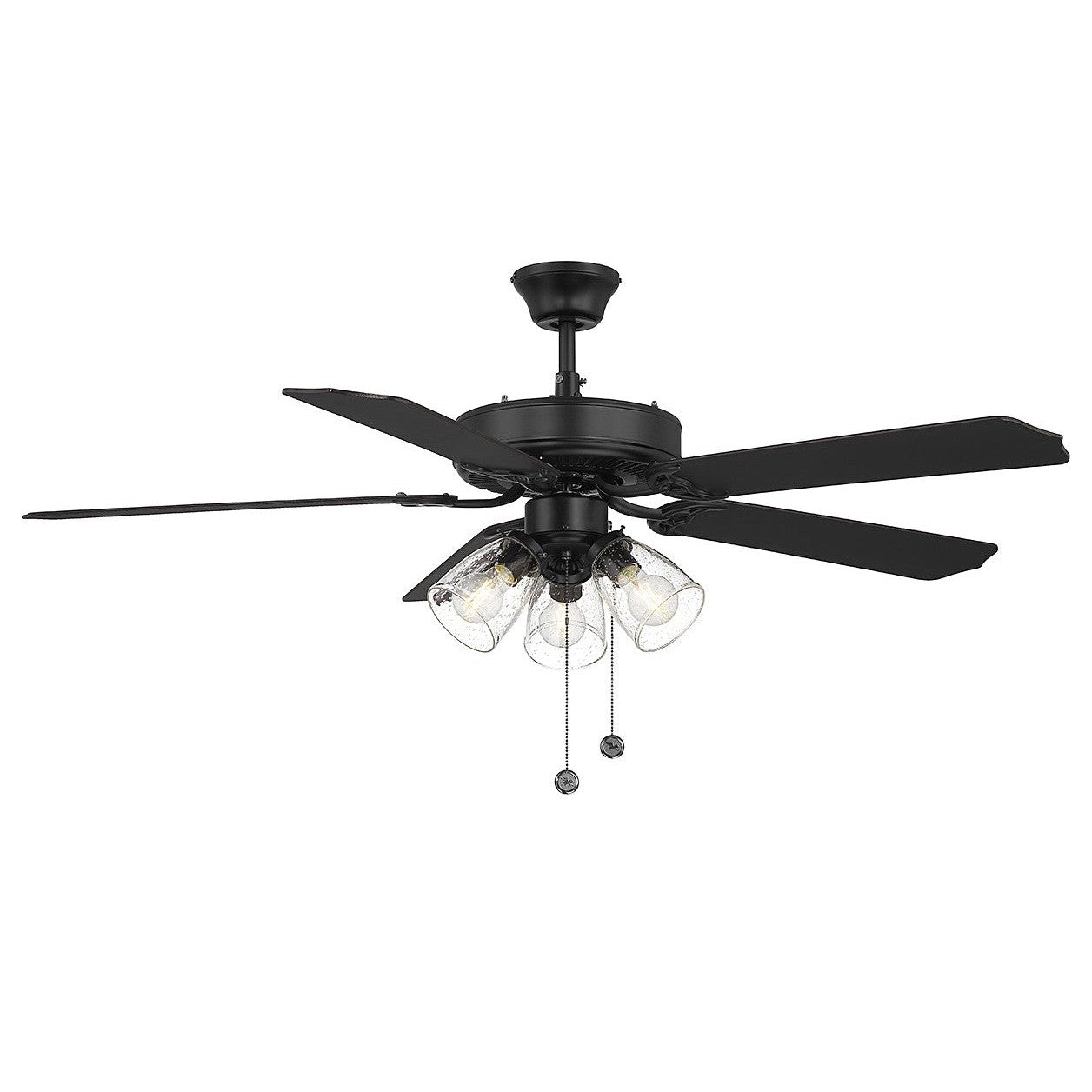 Meridian - M2022MBKRV - 52" Ceiling Fan - Matte Black