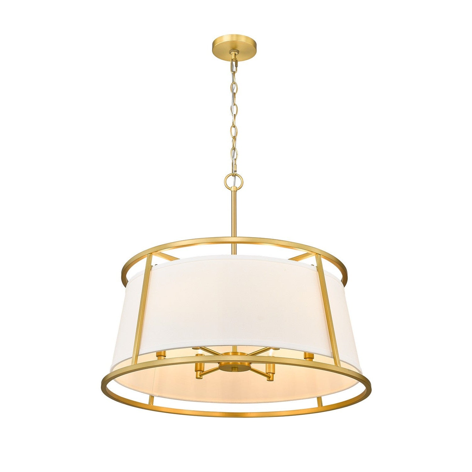 Z-Lite - 1935-26RB - Six Light Chandelier - Lenyx Pendant - Rubbed Brass
