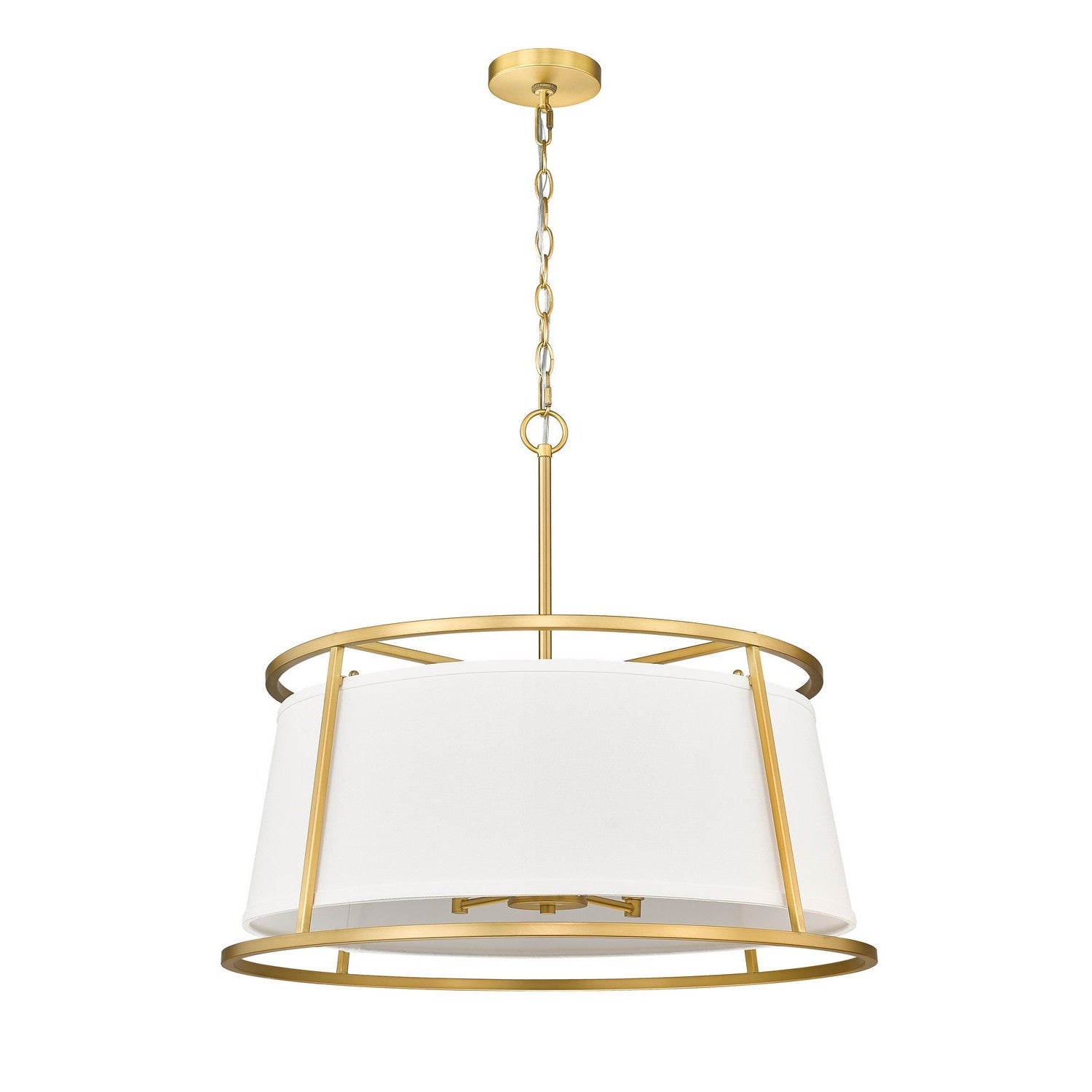 Z-Lite - 1935-26RB - Six Light Chandelier - Lenyx Pendant - Rubbed Brass
