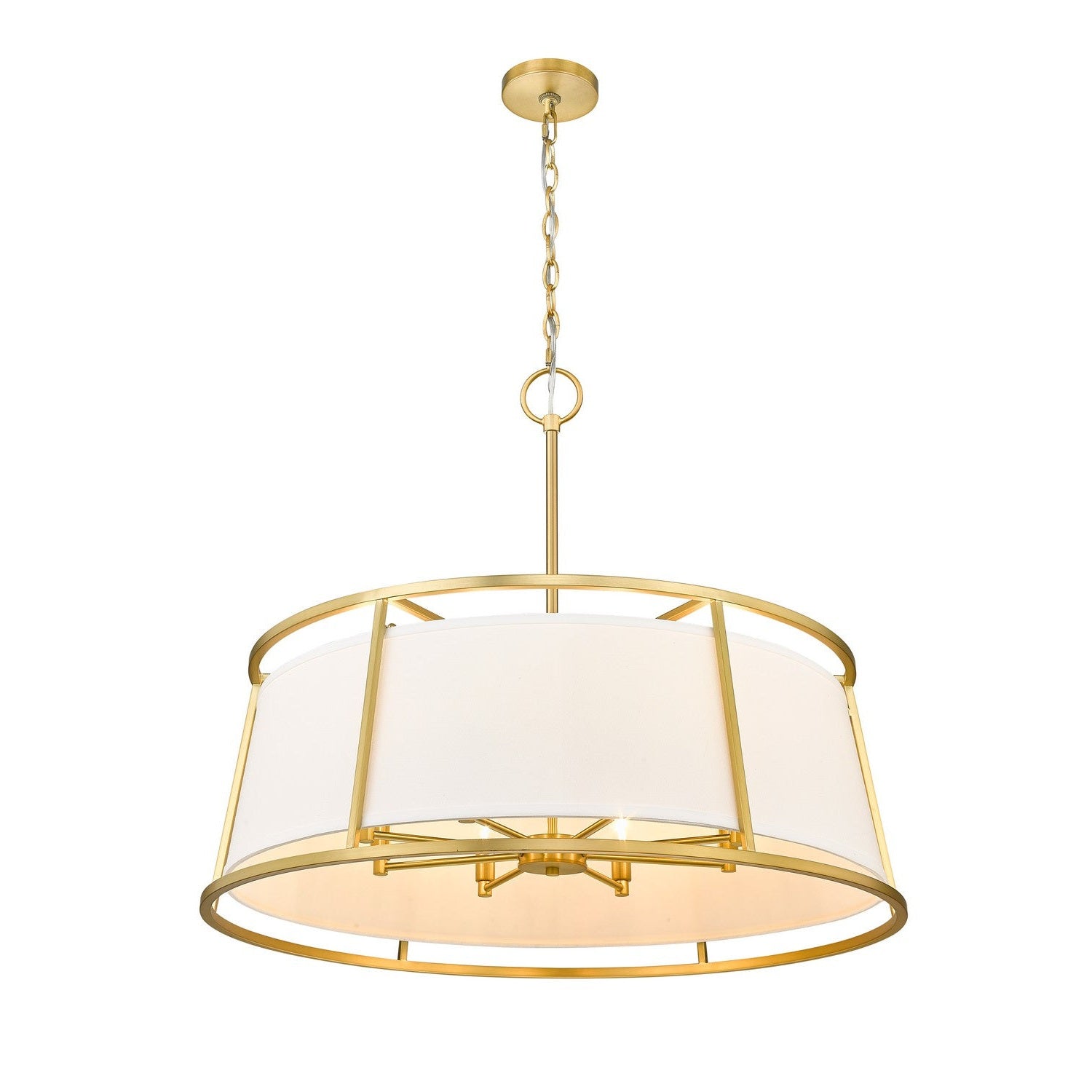 Z-Lite - 1935-32RB - Eight Light Chandelier - Lenyx Pendant - Rubbed Brass