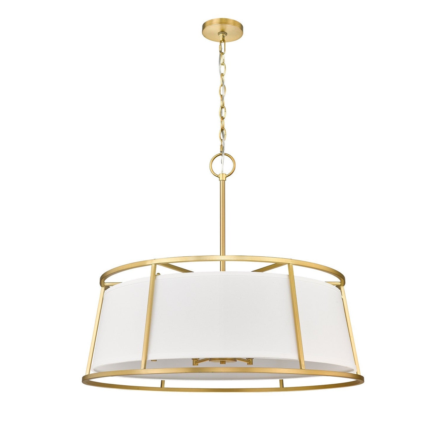 Z-Lite - 1935-32RB - Eight Light Chandelier - Lenyx Pendant - Rubbed Brass