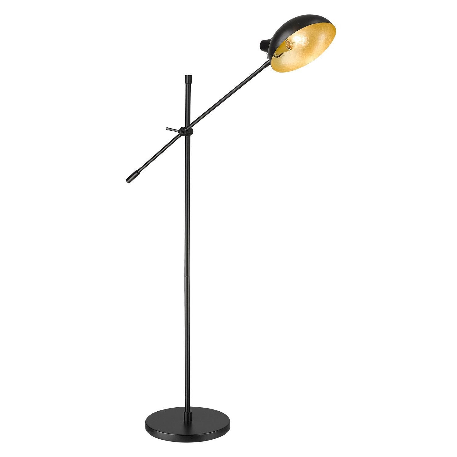 Z-Lite - 1942FL-MB - One Light Floor Lamp - Bellamy - Matte Black
