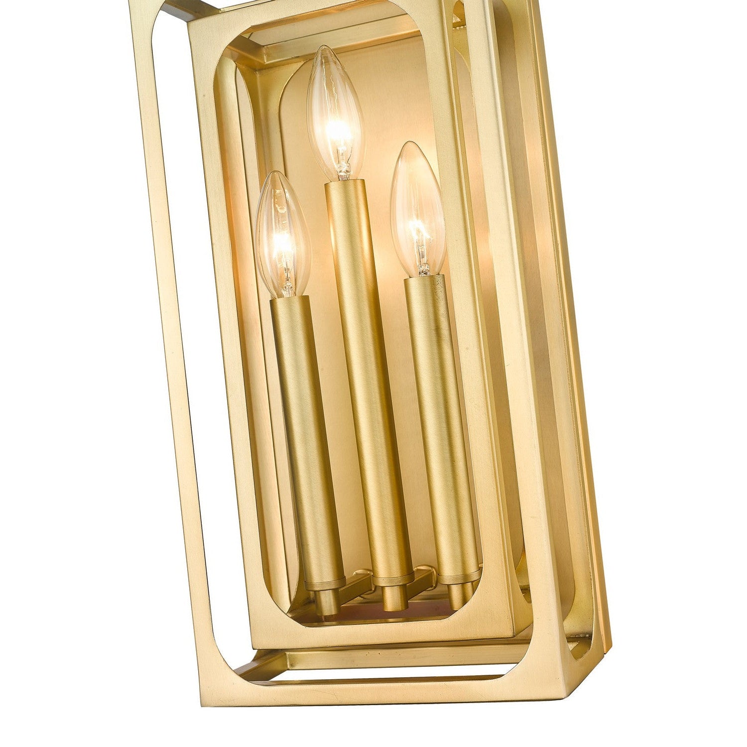 Z-Lite - 3038-3S-RB - Three Light Wall Sconce - Easton - Rubbed Brass
