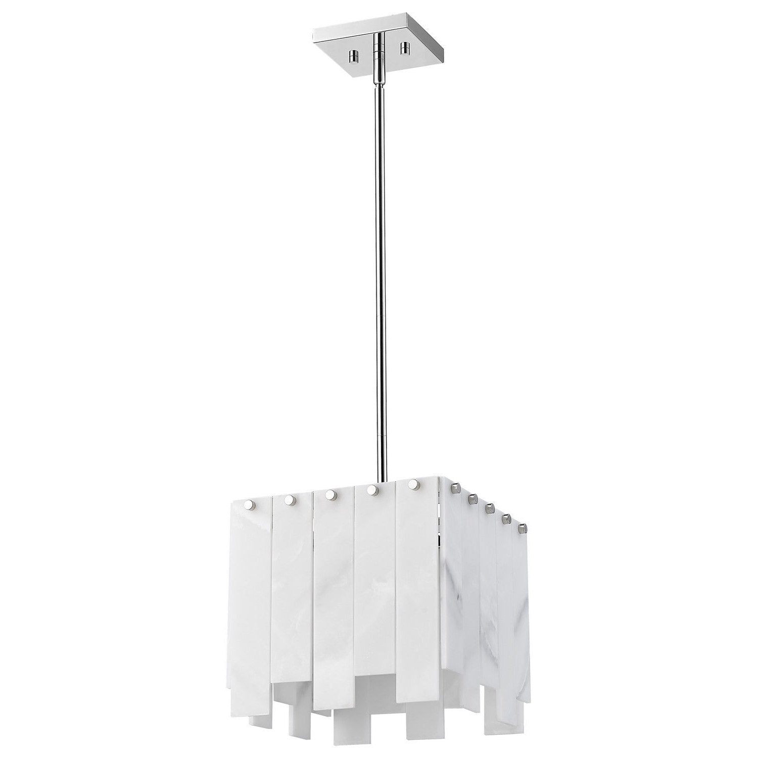 Z-Lite - 345P12-PN - One Light Pendant - Viviana - Polished Nickel